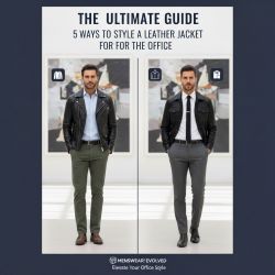 5 Ways to Style a Leather Jacket for a Professional Office Look