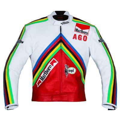 Giacomo Agostini MV Agusta GP 1975 Leather Jacket