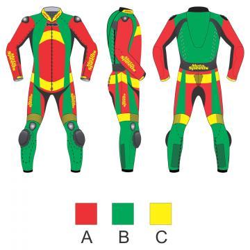 Vintage Motorcycle Racing Suit