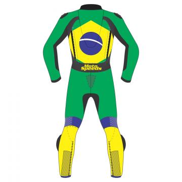 Supermoto Leather Suit