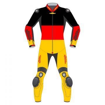German Flag Moto Racing Suit