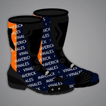 Riding Boots Leather Maverick Vinales MotoGP 2025