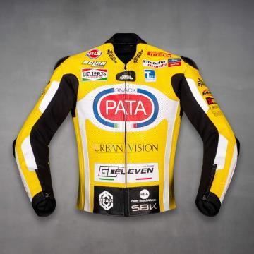 Yellow Biker Jacket Andrea Iannone Ducati SBK 2025
