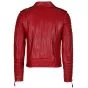red leather jacket