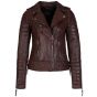 quilted leather jacket womens