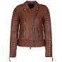 quilted leather jacket womens