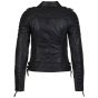 quilted leather jacket womens