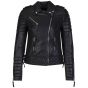 quilted leather jacket womens