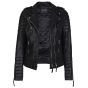 quilted leather jacket womens