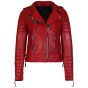 quilted leather jacket womens