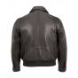 black leather bomber jacket mens