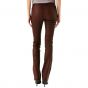 brown leather pants