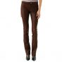brown leather pants