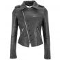 asymmetrical leather jacket womens