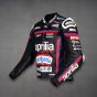 Leather Moto Jacket Jorge Martin Aprilia MotoGP 2025 left view