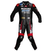 Aleix Espargaro Suzuki MotoGP 2016 Leather Suit front view