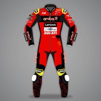 Alvaro Bautista Sports Bike Suit Ducati WSBK 2022 front view