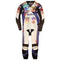 Ben Spies Suzuki Leathers 2006 AMA front view