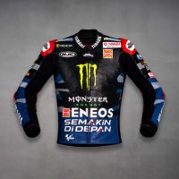 Fabio Quartararo Bike Riding Jacket Yamaha MotoGP 2023 front view