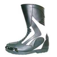 white motorcycle boots