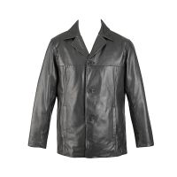 black shearling jacket mens