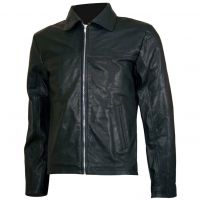 layer cake leather jacket
