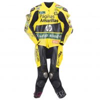 Luis Salom 2014 Motorcycle Leathers front view