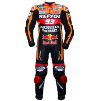 Marquez 93 Honda Repsol Black Suit 2017 front view