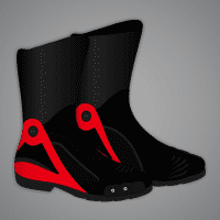 Marco Bezzecchi Motorbike Racing Shoes MotoGP 2024