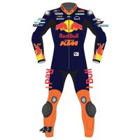 Pol Espargaro Red Bull KTM MotoGP 2015 Leather Suit front view