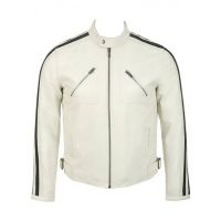white leather jacket mens