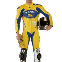 yellow racing reading suit